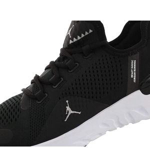 Black and white Jordan's